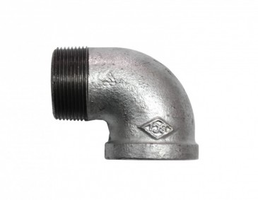 Galv Fitting – Male/Female 90º Elbow
